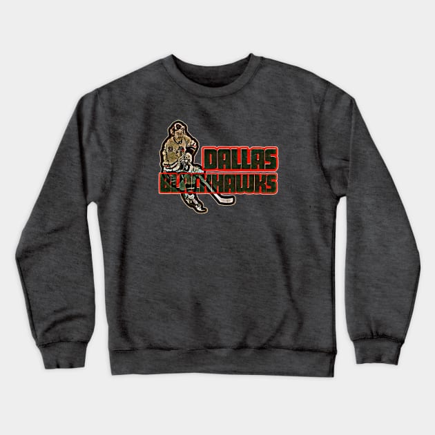 Dallas Blackhawks Hockey Crewneck Sweatshirt by Kitta’s Shop